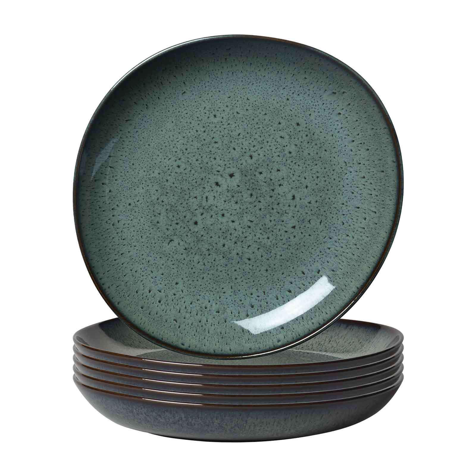SCHALEN FLACH Lave Gris ø 27 cm 6er Set - Grau, Keramik (27cm) - like.Villeroy & Boch