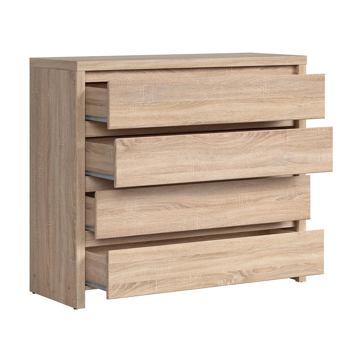 KOMMODE Soren Holz - Braun, Holzwerkstoff (92/105/40.5cm) - Petits-meubles