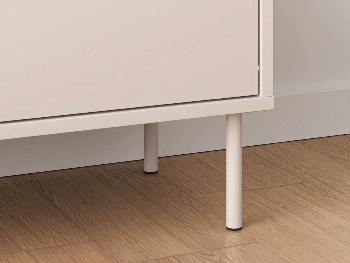 SCHUHBANK Dioce Kaschmirgrau 69 cm - Taupe, Holz/Holzwerkstoff (68.4/50/33.3cm) - Selsey