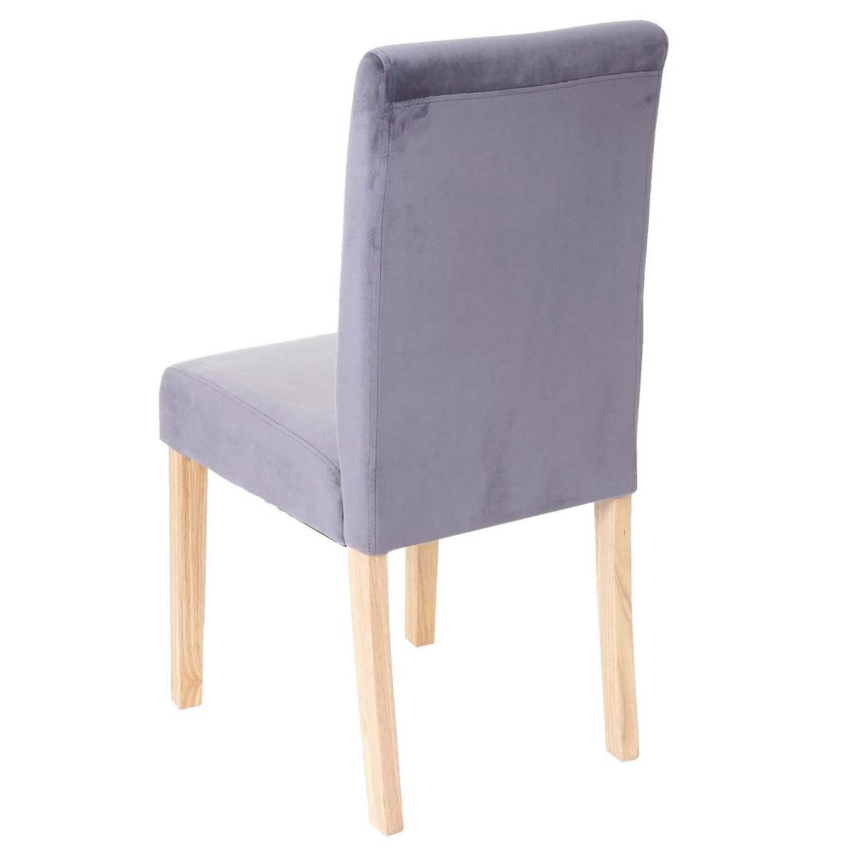 ESSZIMMERSTUHL Grau 2er-Set - Grau, Textil (43/90/56cm) - MCW