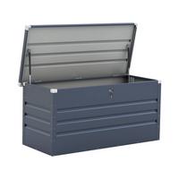 GARTENSCHRANK - GARTENTRUHE store Grau - Grau, Holz (69/60/165cm) - Habitat Garten