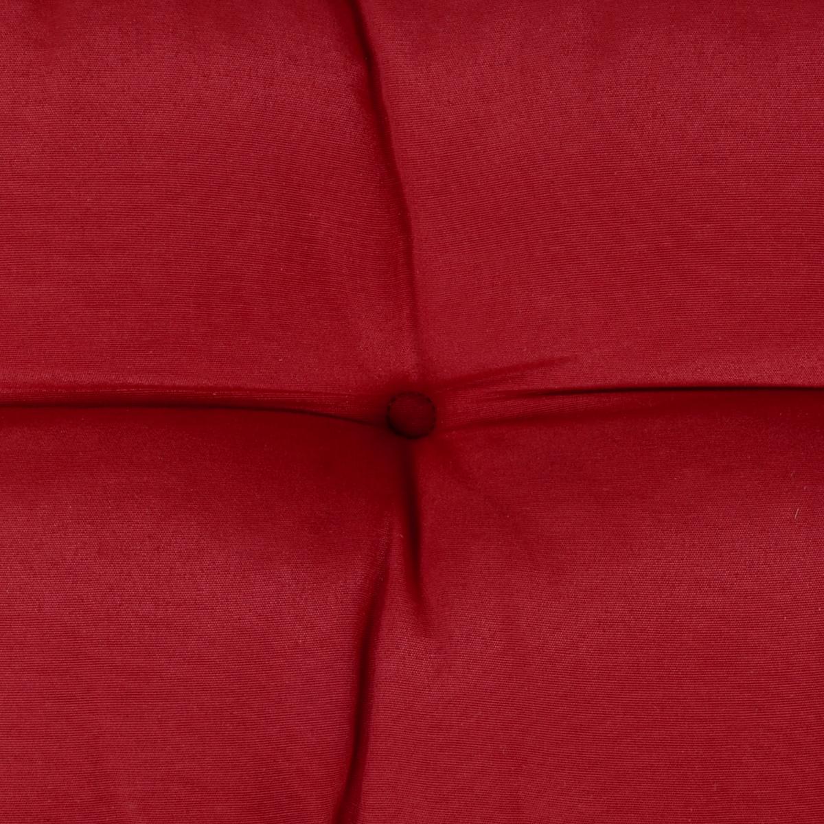 PALETTENKISSEN Eco Style Sitz 120/80/15 cm Rot - Rot, Textil (80/15/120cm) - Beautissu 