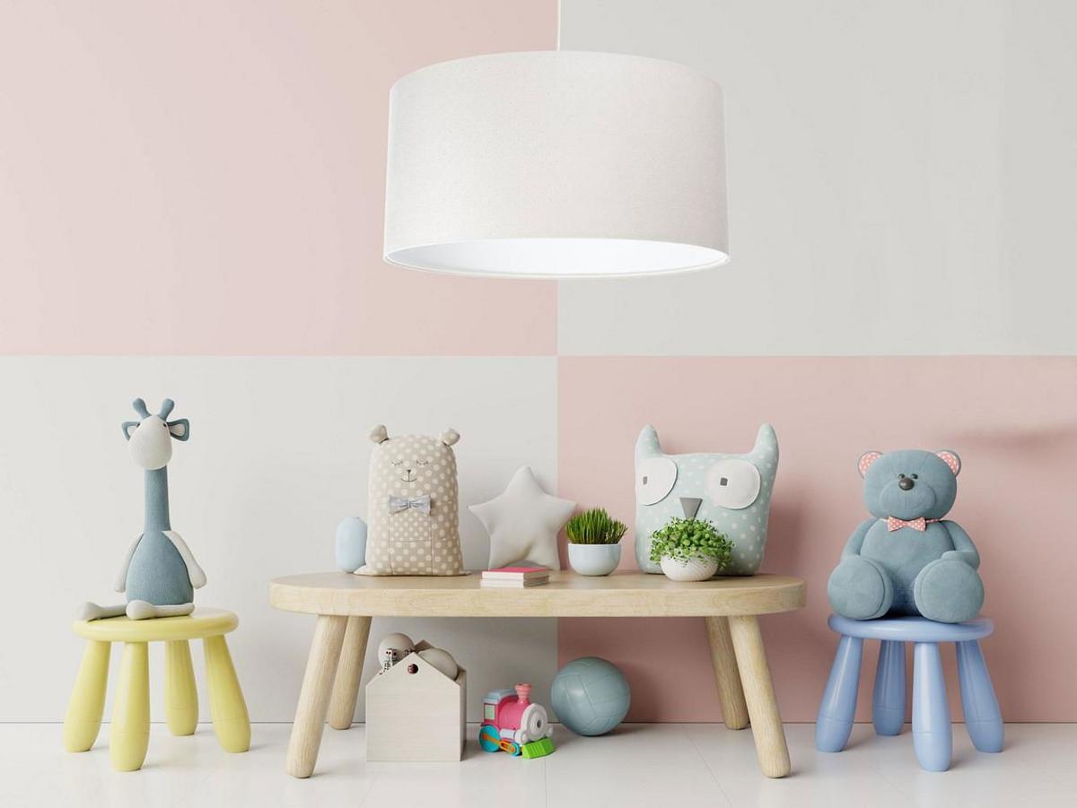 HÄNGELEUCHTE Weiß 30/20 cm - Beige/Weiß, Kunststoff (30/0.6/20cm) - ONZENO