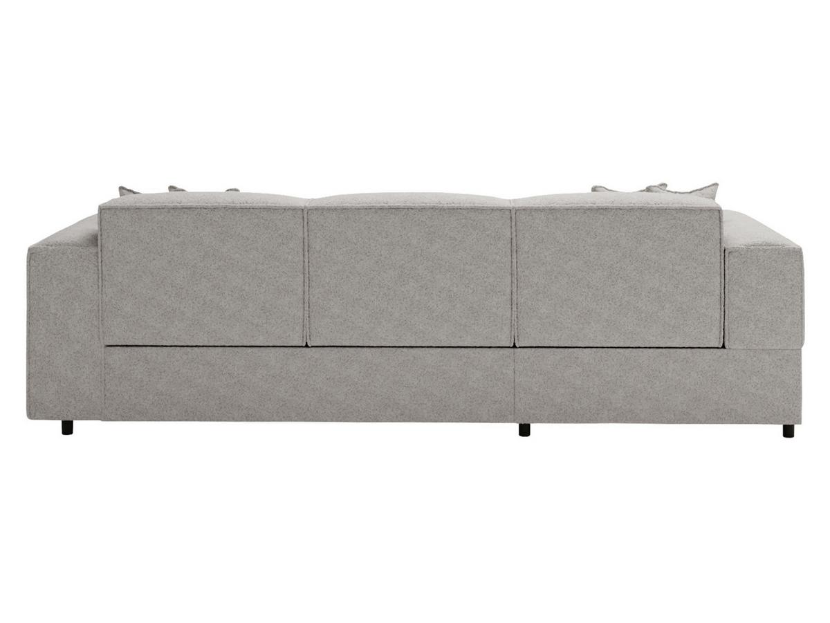 ECKSOFA Santos L, Seite: Links - Schwarz/Grau, Holzwerkstoff/Kunststoff (253/166cm) - MIRJAN24