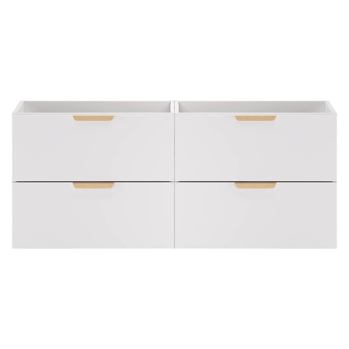 WASCHTISCHUNTERSCHRANK 120cm Oria Weiß - Weiß, Holzwerkstoff (120/50/45.5cm) - Petits-meubles
