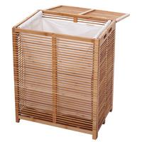 WÄSCHETRUHE Braun - Braun, Holz (50/61/35cm) - MCW