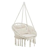 HÄNGESESSEL Kailua - Creme, Textil (80/135/80cm) - casa.pro