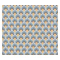 VLIESTAPETE Türkis 53/850 cm - Türkis, Textil (53/1cm) - KUNSTLOFT