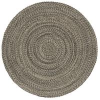 NATURFASER TEPPICH HANDGEFERTIGT JUTE KAYA RUND - Anthrazit, Textil (120/120cm) - Pergamon