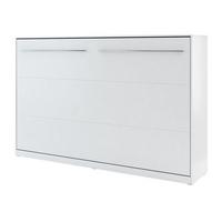 SCHRANKBETT Concept Pro II Horizontal - Weiß, Holzwerkstoff (120/200cm) - MIRJAN24