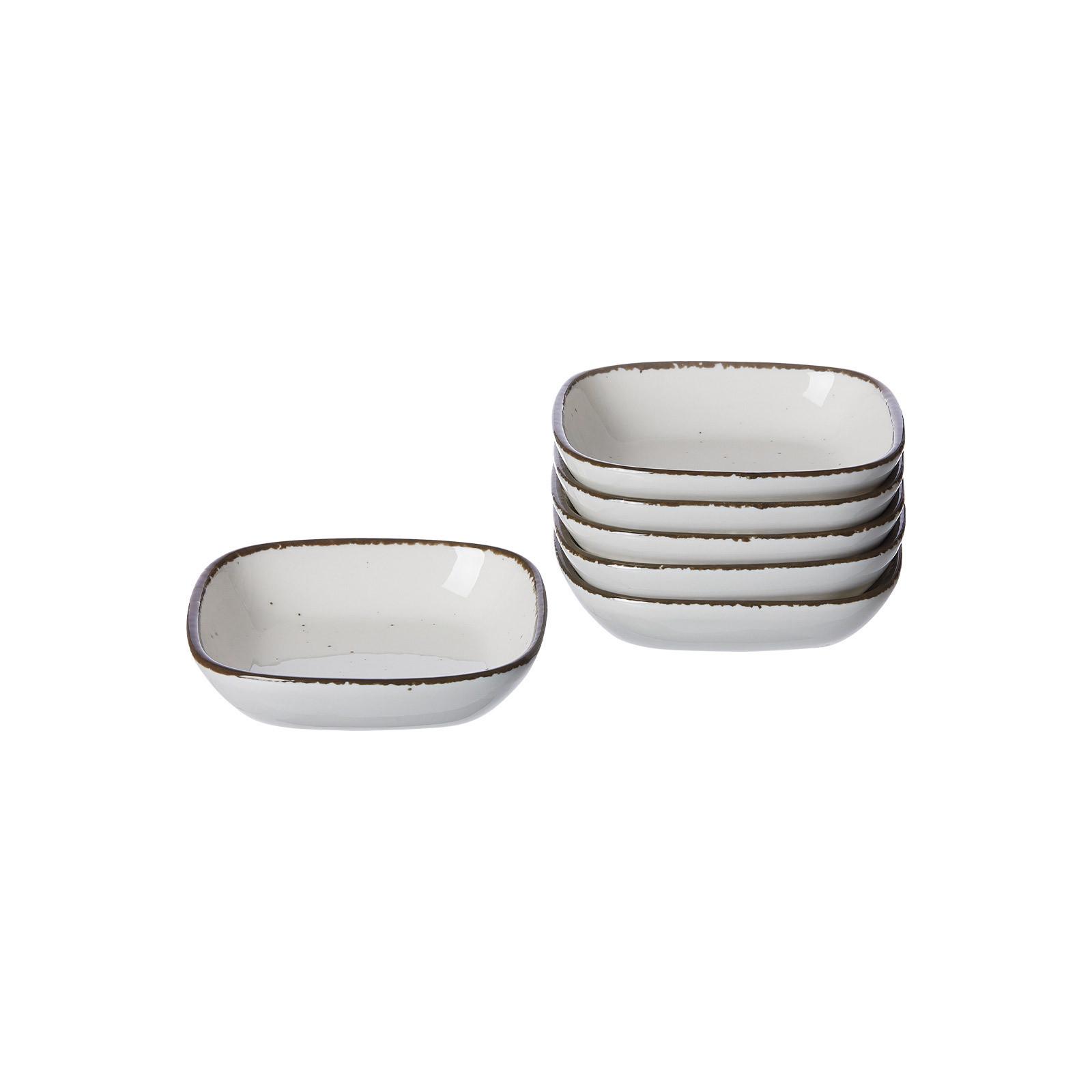 DIPSCHALEN-SET Casa Beige ø 10 cm 6-tlg. - Beige, Keramik (10cm) - Ritzenhoff Breker
