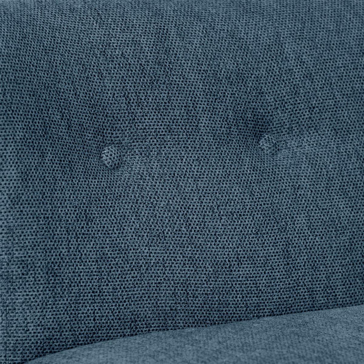 KINDERSOFA 2-Sitzer Katya Flachgewebe dunkelblau - Dunkelblau, Kunststoff (97/54/50cm) - 58aufmkessel