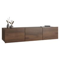 TV-LOWBOARD Calabrini 150 04 - Nussbaumfarben, Holzwerkstoff (150/37/43cm) - MIRJAN24