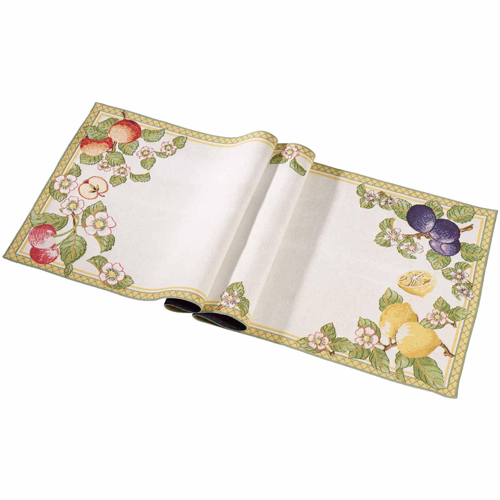 TISCHLÄUFER French Garden bunt 143 x 49 cm - Multicolor, Textil (143/49/2cm) - Villeroy & Boch
