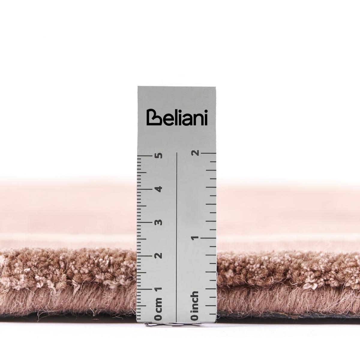 TEPPICH Braun 160/230 cm Viskose Dera - Braun, Textil (160/230cm) - Beliani