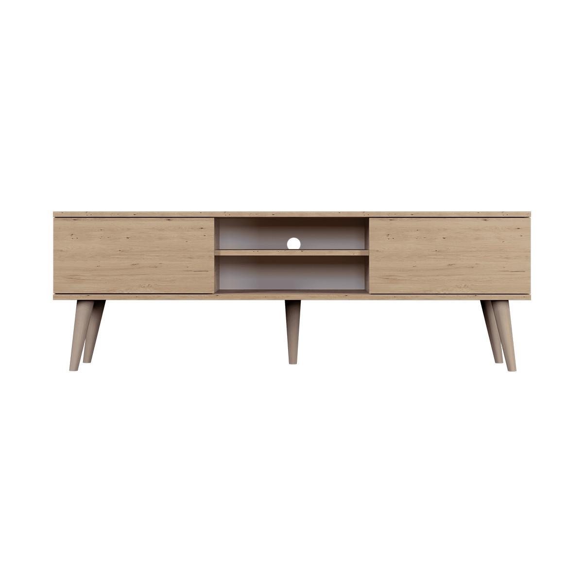 TV-MÖBEL Toronto Holz - Braun, Holzwerkstoff (160/55/35cm) - Petits-meubles