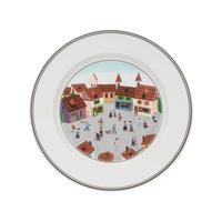 SPEISETELLER DORF Design Naif bunt ø 27 cm - Multicolor, Keramik (27cm) - Villeroy & Boch