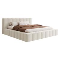 POLSTERBETT Makira - Creme, Holz/Holzwerkstoff (120/200cm) - MIRJAN24