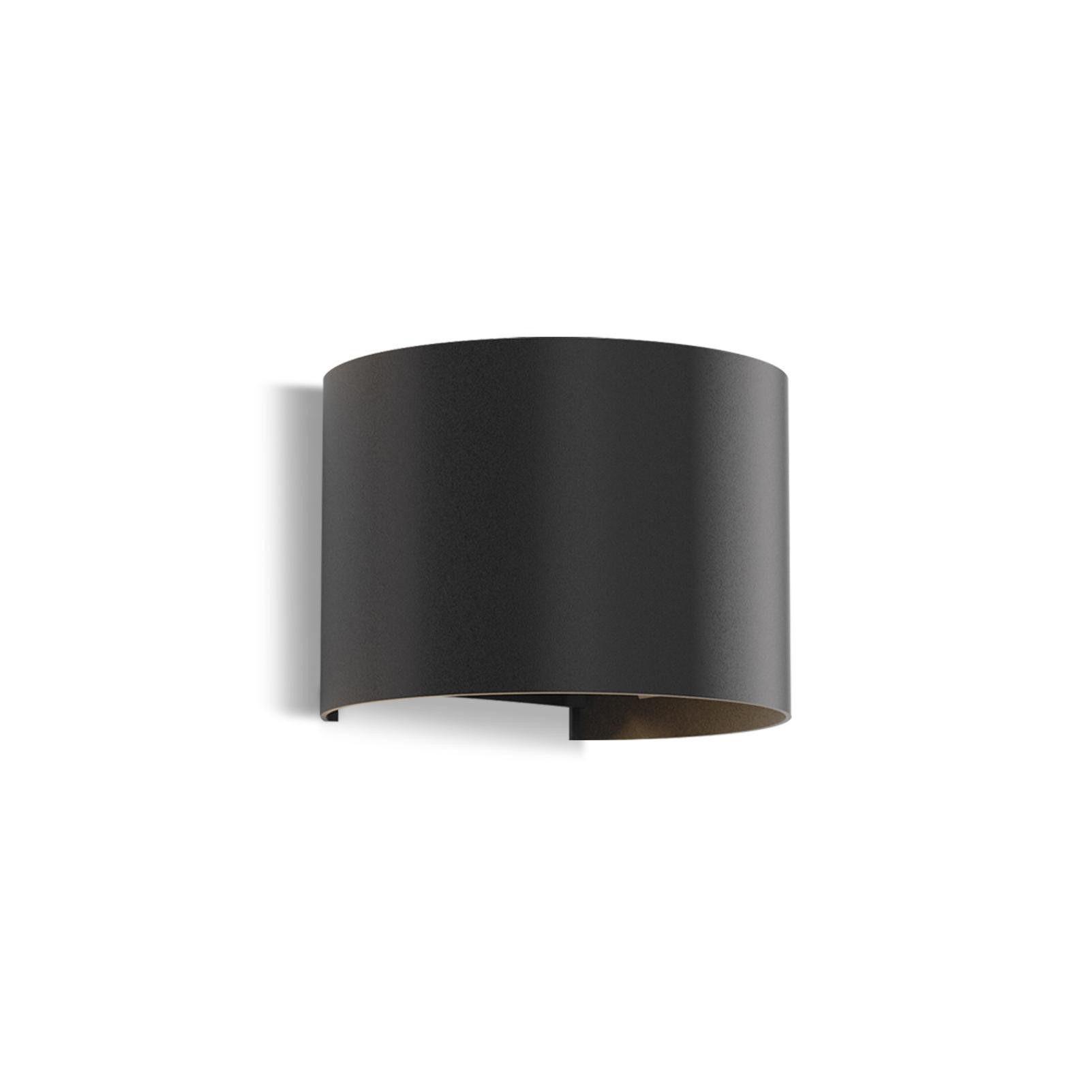 AUSSENWANDLEUCHTE Stralind 11.5/10.0/13.5 cm - Schwarz, Metall (11.5/10/13.5cm) - ZMH