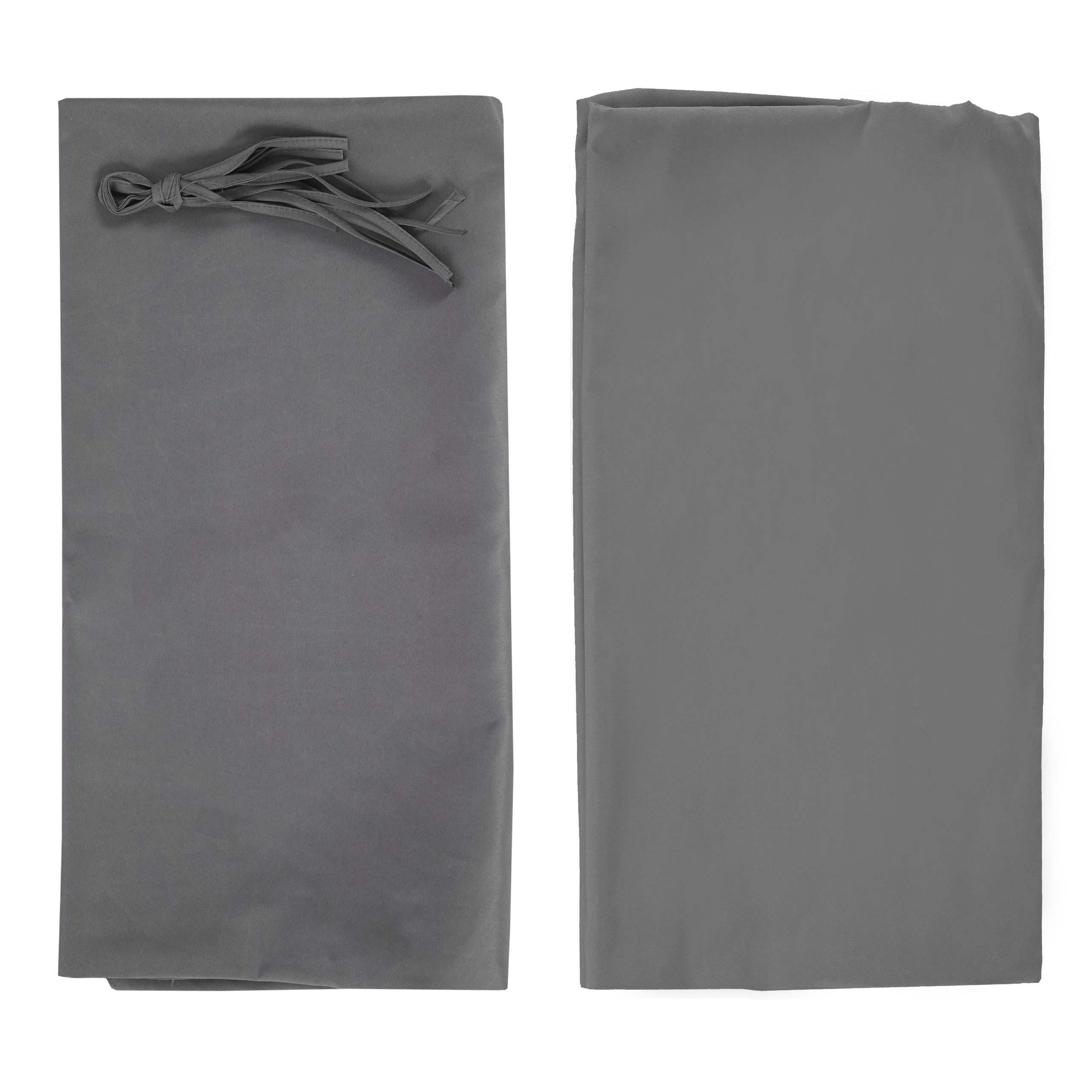ERSATZBEZUG DACH FÜR PERGOLA BEJA Grau - Grau, Textil (372/1/596cm) - MCW