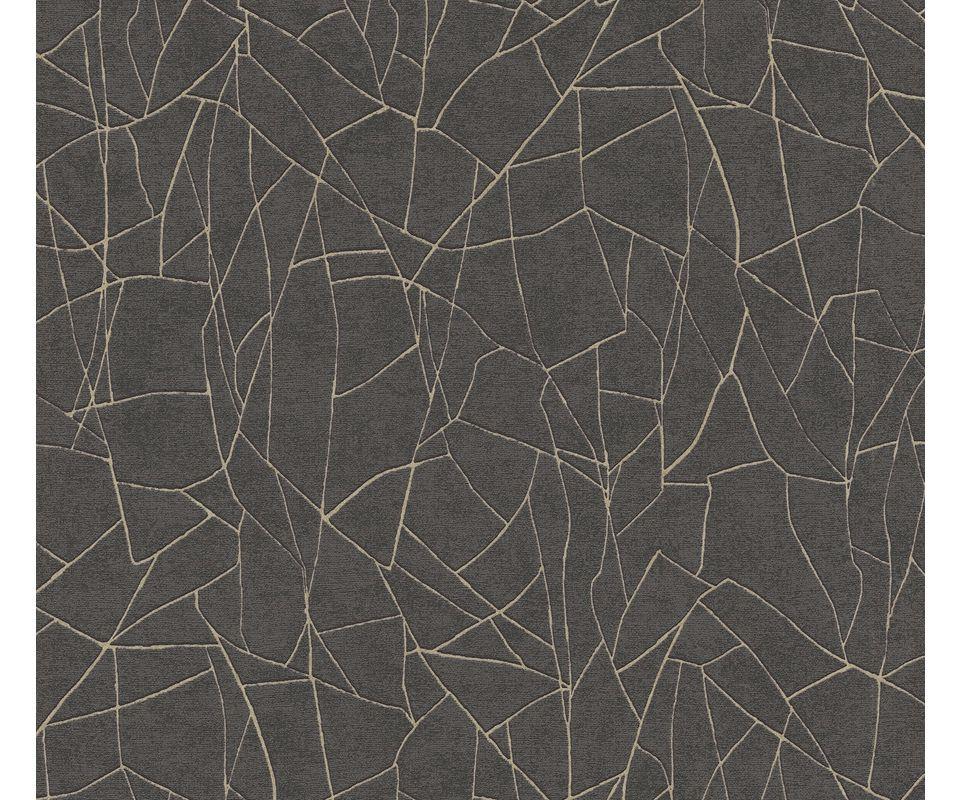 VLIESTAPETE Schwarz 53/1005 cm - Schwarz, Textil (53/1cm) - KUNSTLOFT