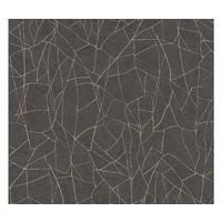 VLIESTAPETE Schwarz 53/1005 cm - Schwarz, Textil (53/1cm) - KUNSTLOFT