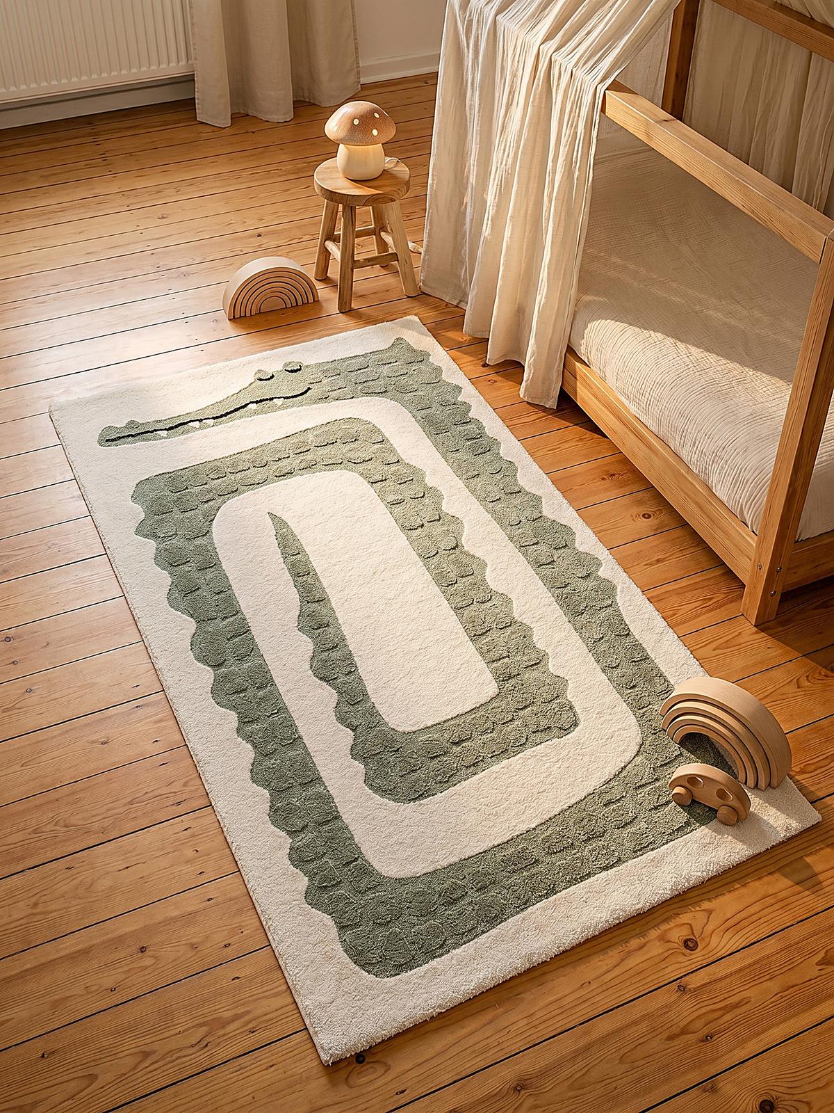 KINDERTEPPICH Kurzflor VELT Polypropylen Creme 80 x 150 cm - Beige, Textil (80/150cm) - KADIMA DESIGN