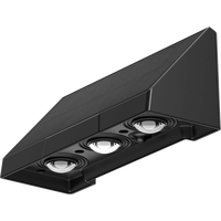 WANDLEUCHTE KYPH 5.7/5/14 cm （2er-set） - Schwarz, Metall (5/7/14cm) - ZMH