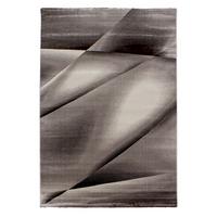 KURZFLORTEPPICH ASPEN, abstrakt, Braun, 80 x 150 cm - Braun, Textil (80/150cm) - KADIMA DESIGN