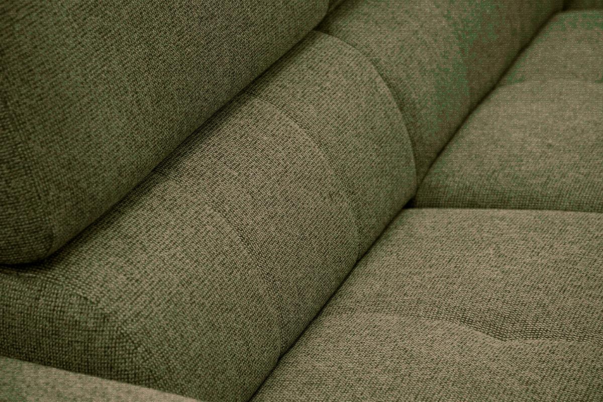 ECKSOFA FIERO 5-Sitzer, olivgrün - Schwarz/Olivgrün, Holzwerkstoff/Textil (290/228cm) - Wozimo