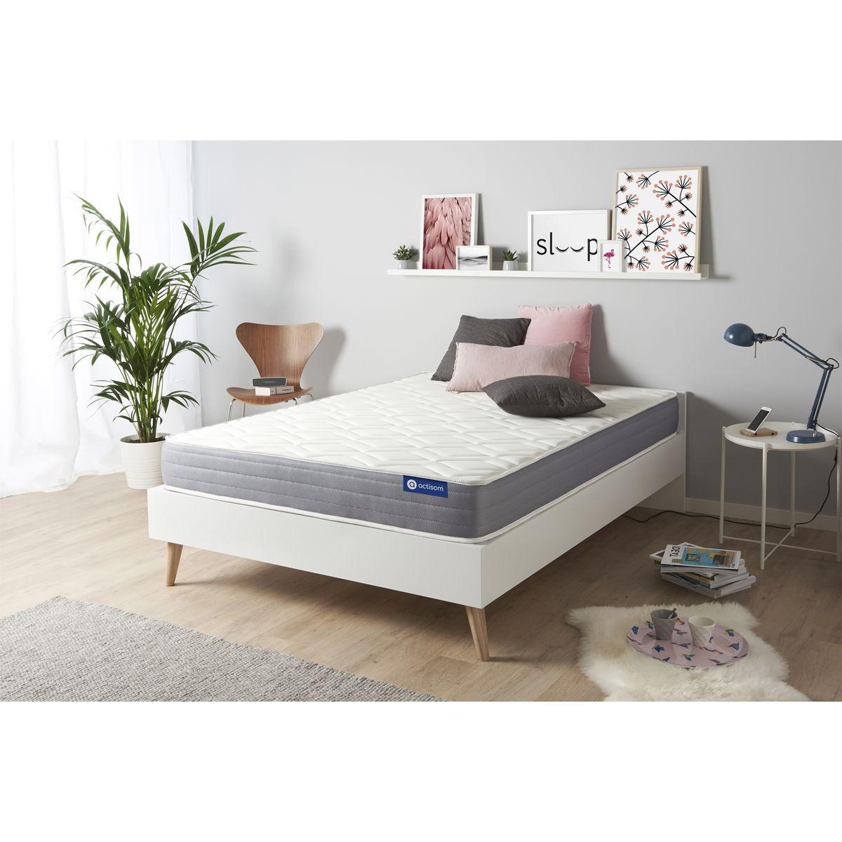 MATRATZE Actimemo dream Memory-Schaum 133 x 182 cm h2 - Weiß, Textil (133/182cm) - ACTISOM