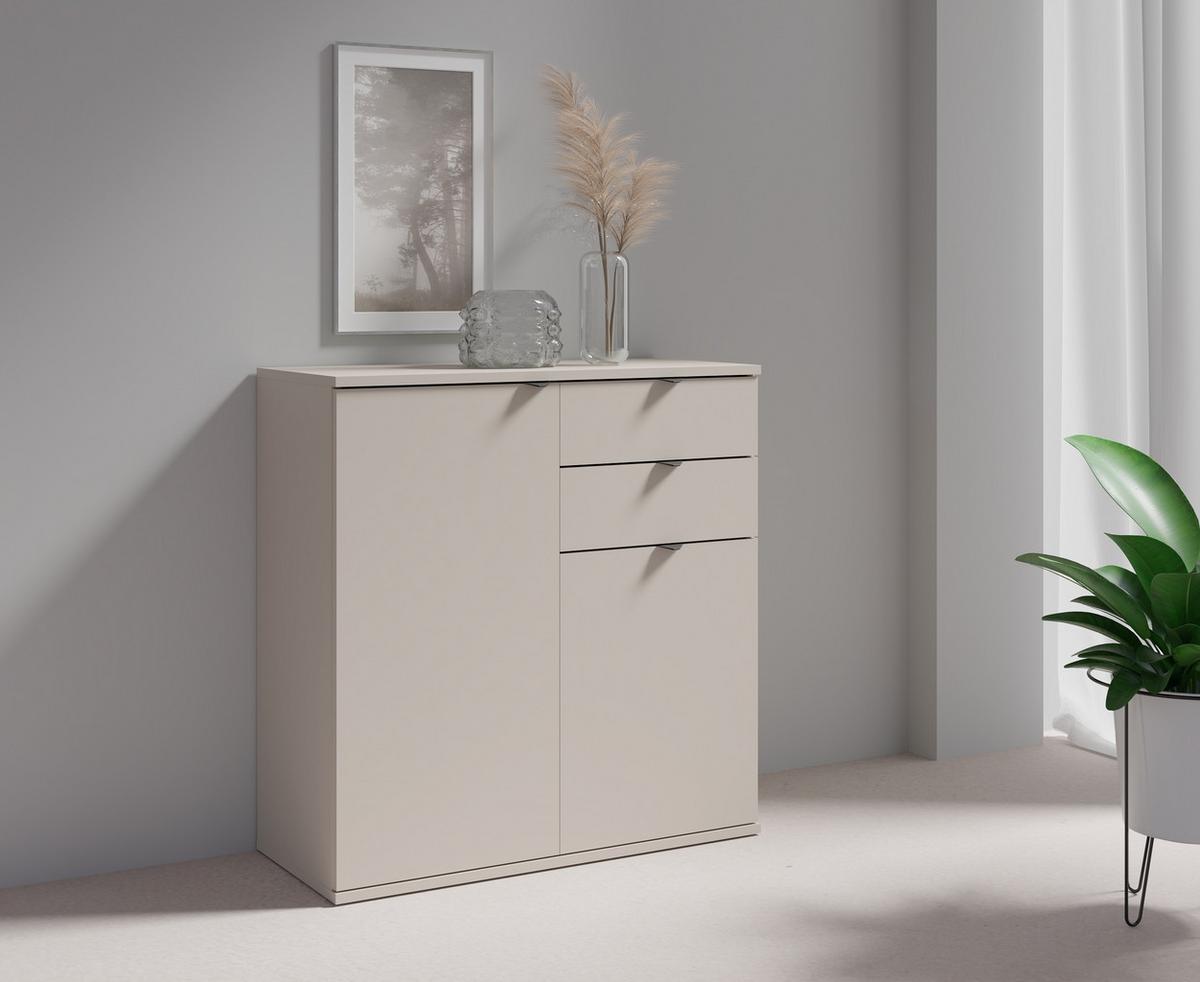 KOMMODE Kaschmir 80/82,5/35 - Kaschmir, Holzwerkstoff (80/83/35cm) - RAUMHIRSCH FURNITURE