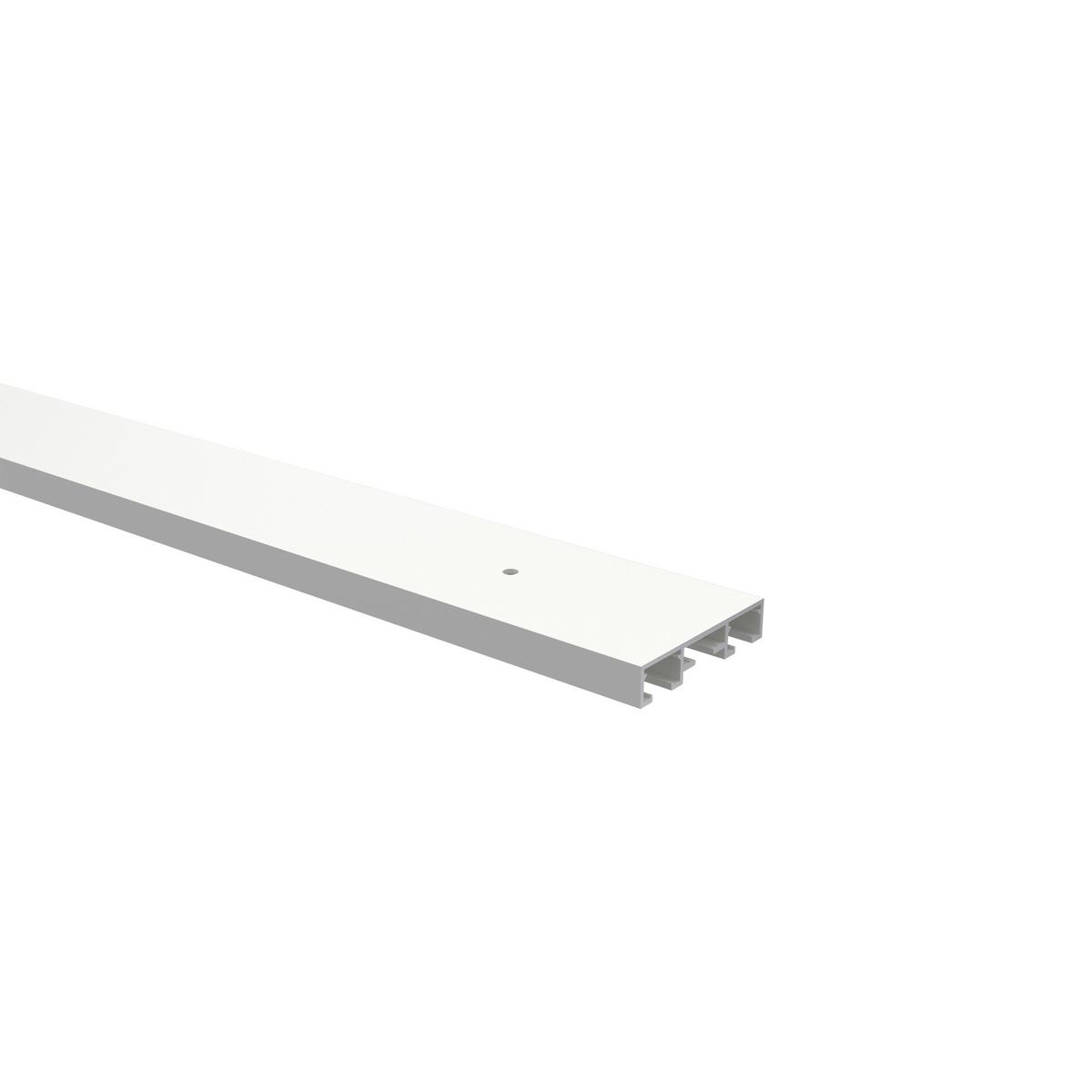 GARDINENSCHIENE / OBJEKTSCHIENE Primax 140 cm, 2-läufig Weiß - Weiß, Metall (4.3/0.9/140cm) - INTERDECO