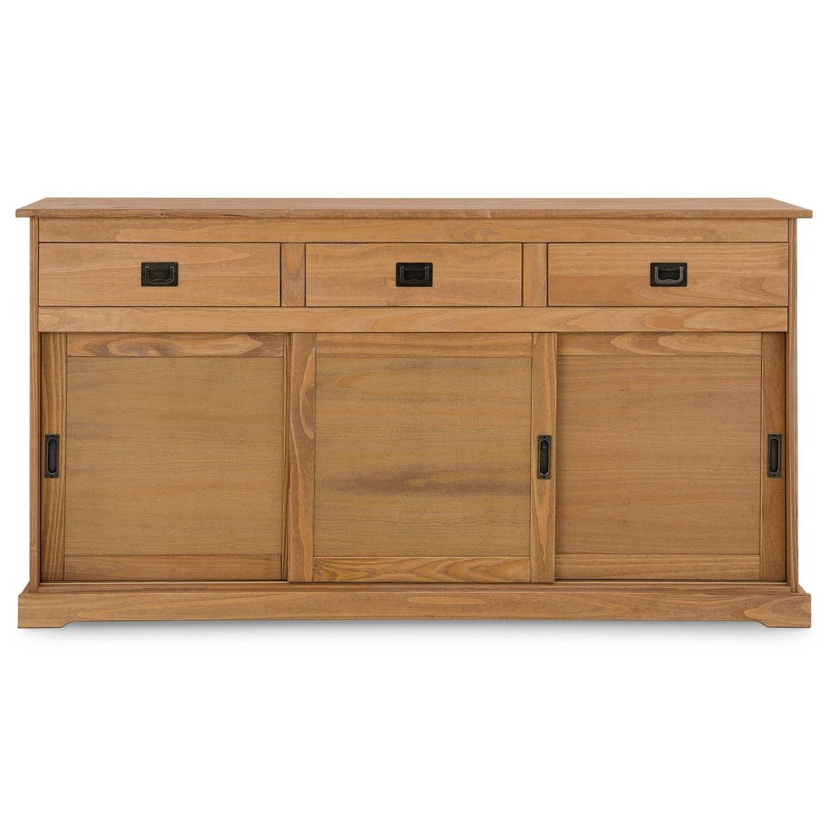 ANRICHTE SAVONA braun - Braun, Holz (160/84/45cm) - IDIMEX