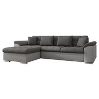 ECKSOFA Diana Lux, Seite: Links - Greige, Holz/Textil (280/160cm) - MIRJAN24
