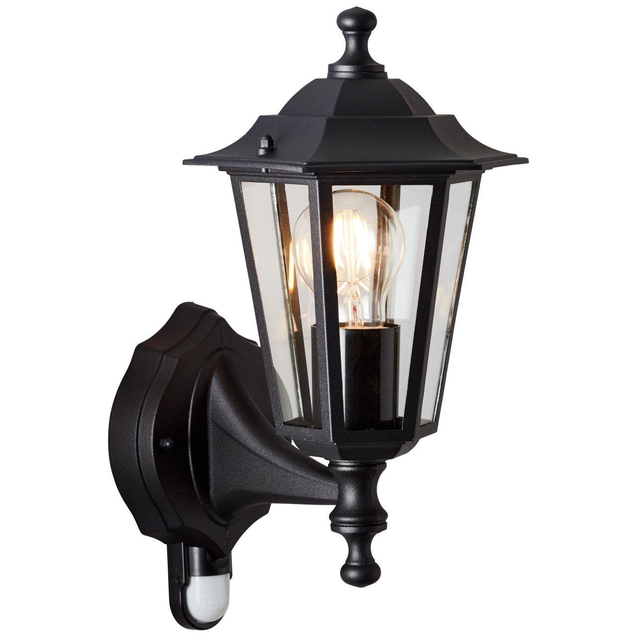 AUSSENWANDLEUCHTE Carleen 91019A06 - Schwarz, Metall (17/35/16.6cm) - Brilliant