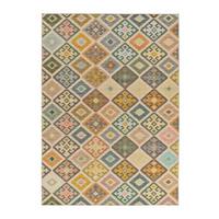 FLACHGEWEBETEPPICH Mehrfarbig Serak 120/170 cm - Multicolor, Textil (120/170cm) - Atticgo
