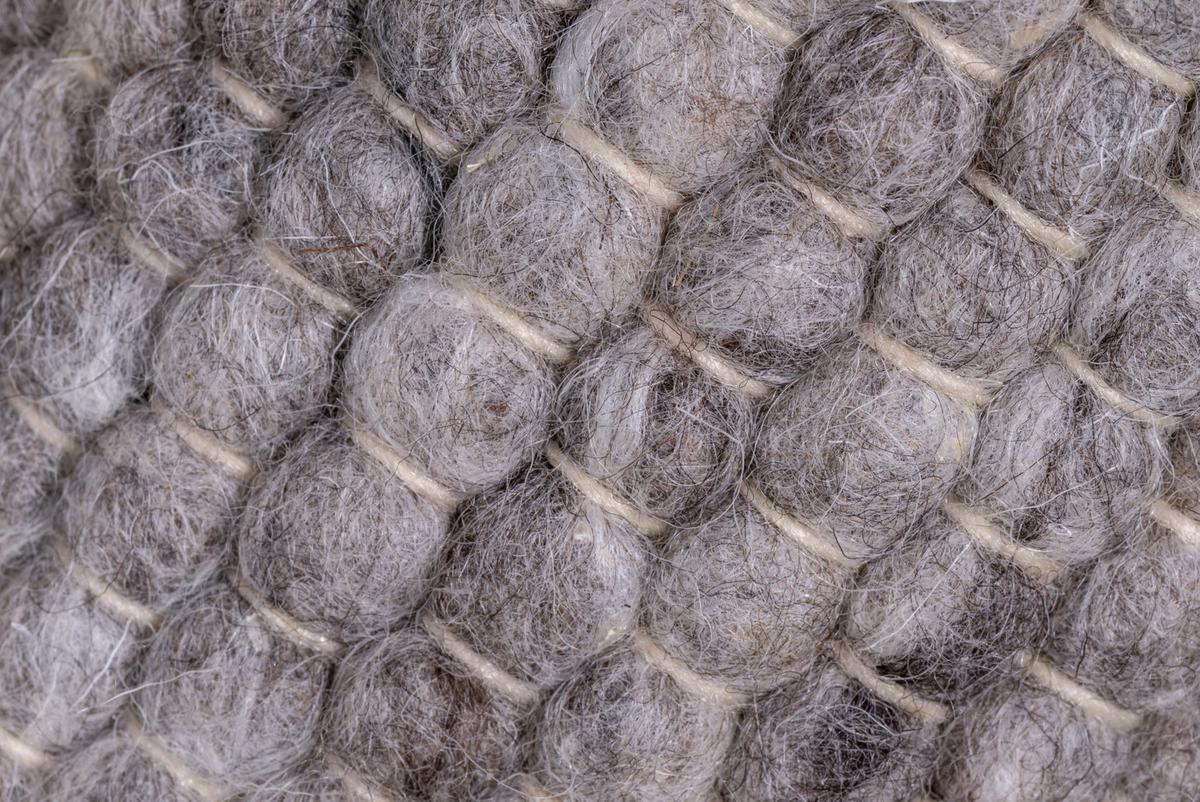 WEBTEPPICH Hörnum 170x240 cm - Grau, Textil (170/240cm) - Sansibar SYLT