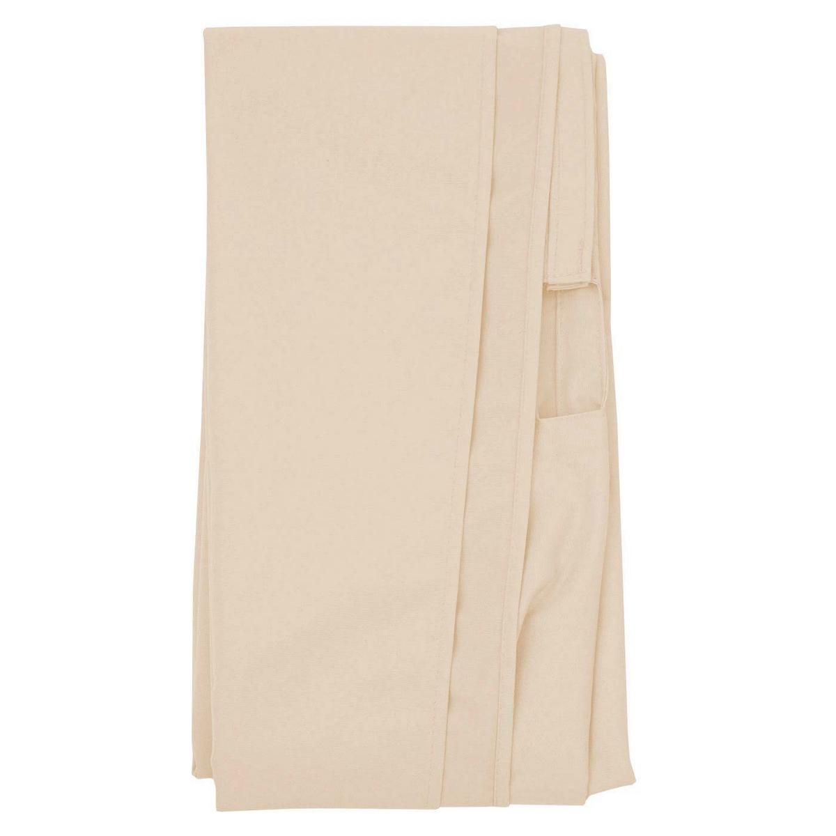 ERSATZ-BEZUG FÜR SCHIRM RUND Cremeweiß - Weiß, Textil (400/400cm) - MCW
