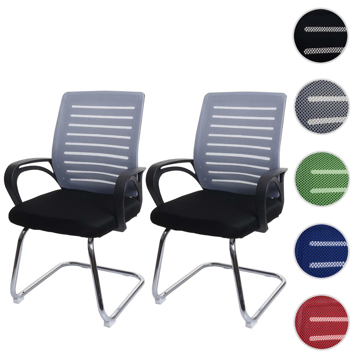 KONFERENZSTUHL Grau - Grau, Textil (60/94/49cm) - MCW