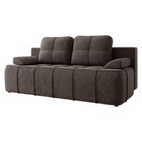 SCHLAFSOFA Lover - Schwarz/Braun, Holz/Kunststoff (202/95/95cm) - MIRJAN24