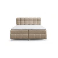 BOXBETT Sophie In Rolf - Beige, Holzwerkstoff/Textil (200/200cm) - Fun Möbel