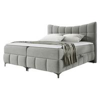 BOXBETT Nova - H3 - Schwarz/Grau, Holz/Textil (200/200cm) - MIRJAN24
