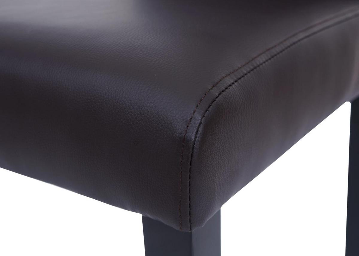 ESSZIMMERSTUHL O65D Braun - Braun, Textil (40/88/55cm) - MCW