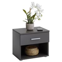 NACHTTISCH MARY - Anthrazit, Holzwerkstoff (42/38/30cm) - CARO-Möbel