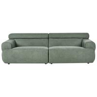 3-SITZER-SOFA Stoff Grün Hovden - Grün, Textil (210/69/95cm) - Beliani