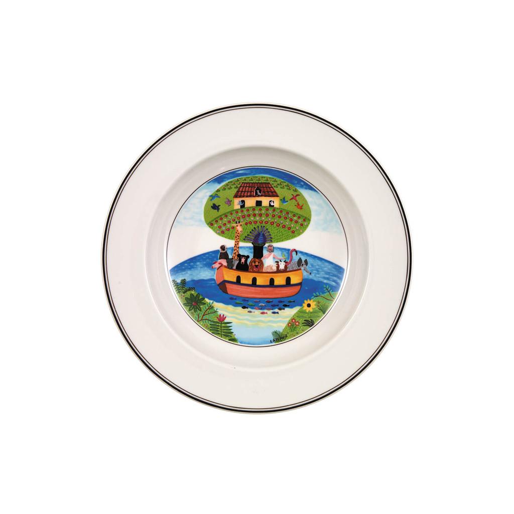 SUPPENTELLER ARCHE NOAH Design Naif bunt ø 21 cm - Multicolor, Keramik (21cm) - Villeroy & Boch