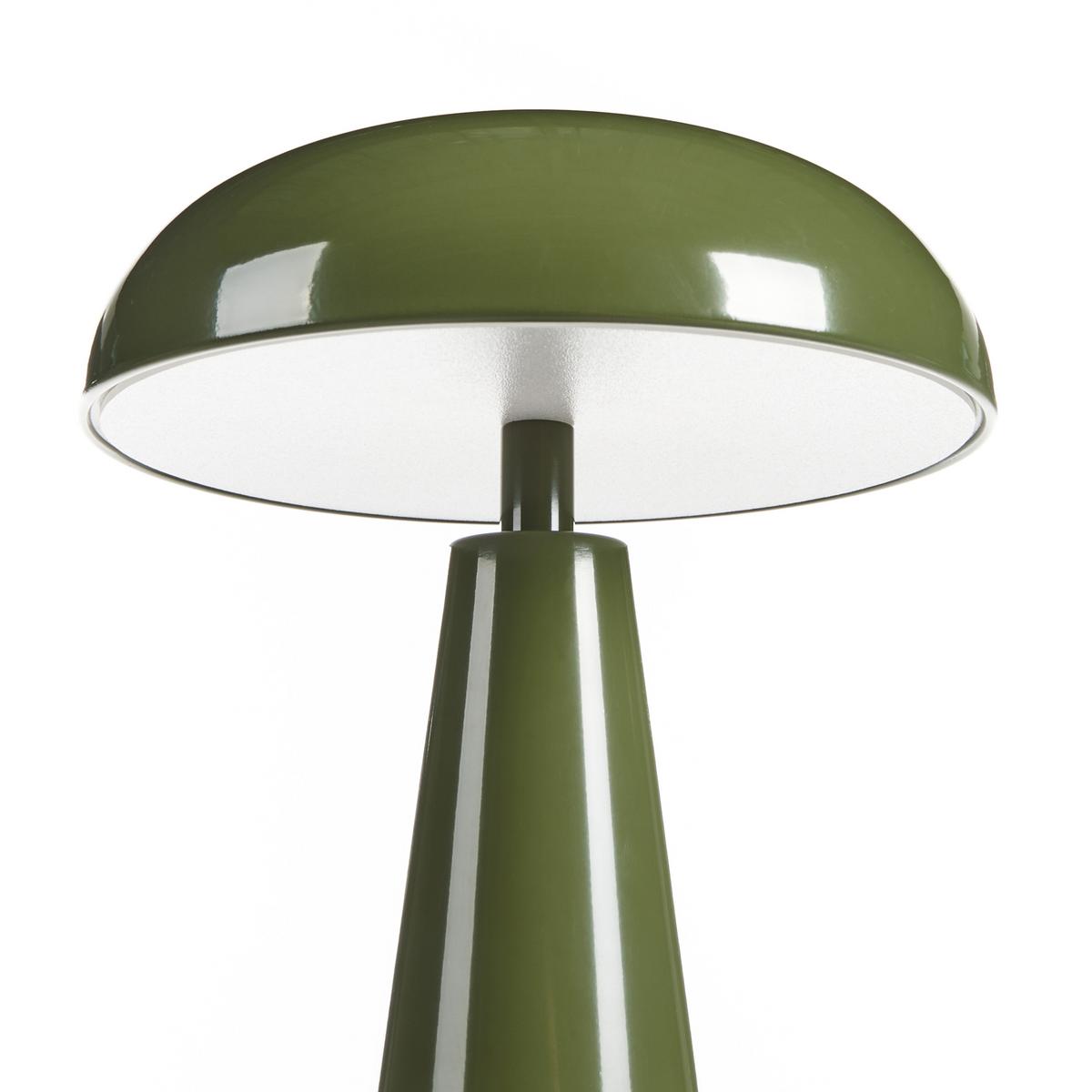 LED-TISCHLEUCHTE Grün Bocono - Grün, Metall (15/15/28cm) - Beliani