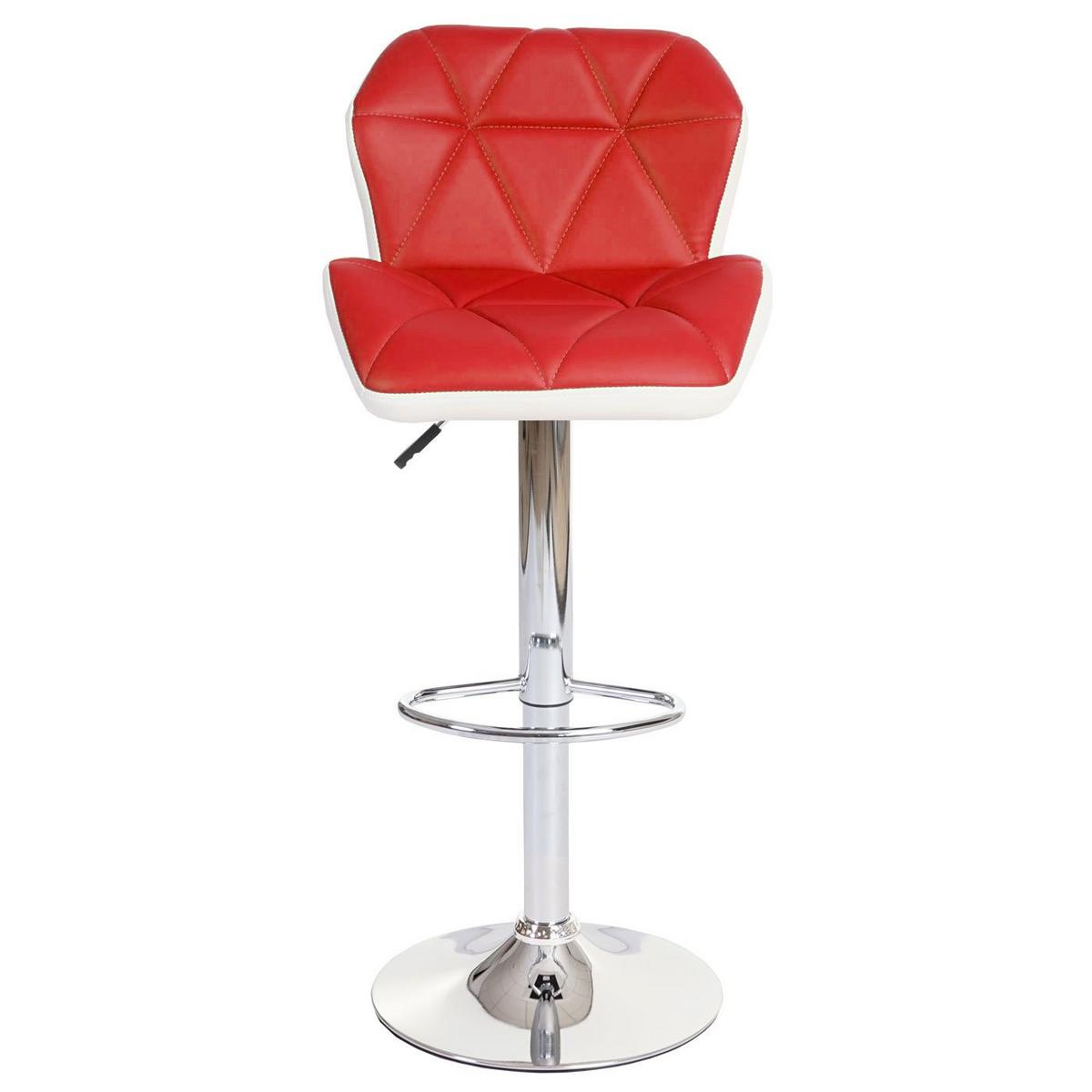 BARHOCKER Rot - Rot, Textil (44/106/49cm) - MCW