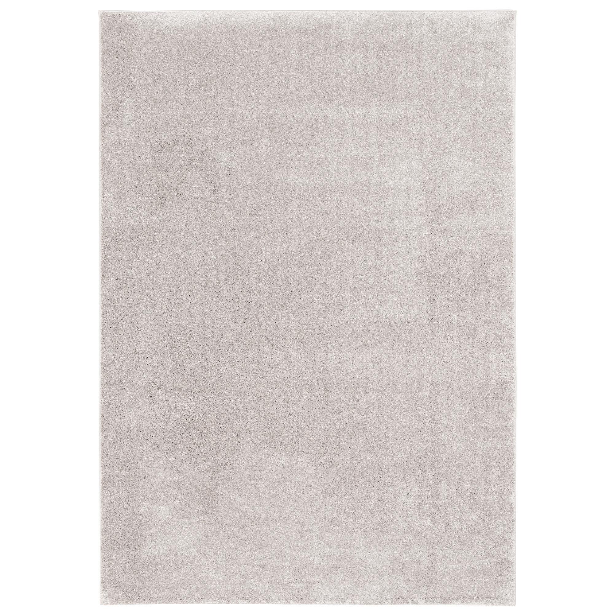 LUXUS SOFT-VELOURS TEPPICH VERONA - Grau, Textil (80/150cm) - Pergamon